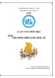 Luận văn môn học: Liên minh chiến lược quốc tế
