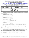 Đề thi Toán lớp 5 nâng cao - Đề số 8