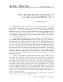 Phẩm giá người phụ nữ trong suy nghĩ và cảm nhận của nữ sinh Hà Nội tuổi 15 - Nguyễn Đức Thạc