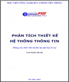 Hướng dẫn phân tích thiết kế hệ thống thông tin (Dùng cho sinh viên hệ đào tạo Đại học từ xa): Phần 2