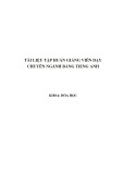 Tài liệu tập huấn giảng viên dạy chuyên ngành bằng tiếng Anh (Khoa Hóa học)