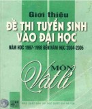 Giới thiệu một số đề thi tuyển sinh vào Đại học môn Vật lí (Tái bản có bổ sung năm 2005): Phần 2