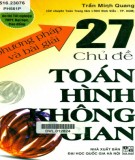 Tổng hợp 27 chủ đề toán hình không gian - Phương pháp và bài giải: Phần 1