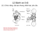 Bài giảng Bánh xe ô tô, hệ thống treo - Đại học Bách khoa Hà Nội