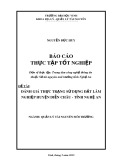 Báo cáo thực tập tốt nghiệp: Đánh giá thực trạng sử dụng đất lâm nghiệp huyện Diễn Châu, tỉnh Nghệ An - Nguyễn Đức Huy