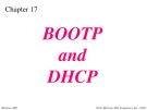 Lecture TCP-IP protocol suite - Chapter 17: BOOTP and DHCP