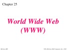 Lecture TCP-IP protocol suite - Chapter 25: World Wide Web (WWW)