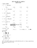Đề ôn tập kiểm tra chương I môn Đại số lớp 7