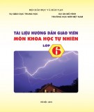 Tài liệu hướng dẫn giáo viên môn Khoa học tự nhiên lớp 6: Phần 1