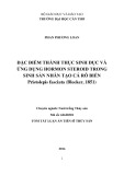 Tóm tắt Luận án Tiến sĩ Thủy sản: Đặc điểm thành thục sinh dục và ứng dụng hormon steroid trong sinh sản nhân tạo cá rô biển Pristolepis fasciata (Bleeker, 1851)