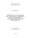 Luận án Tiến sĩ ngành Nuôi trồng thủy sản: Thành phần loài và đặc điểm sinh học của một số loài cá kinh tế của hai họ cá bống Gobiidae và Eleotridae phân bố ở vùng ven biển tỉnh Bến Tre