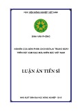 Luận án Tiến sĩ: Nghiên cứu bón phân cho ngô lai trung ngày trên đất xám bạc màu miền Bắc Việt Nam