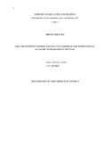 The abstract of doctoral thesis: The link between tourism and low cost airline in the international economic integration in Viet Nam