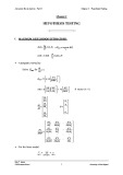 Lecture Advanced Econometrics (Part II) - Chapter 2: Hypothesis testing