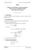 Lecture Advanced Econometrics (Part II) - Chapter 5: Limited   dependent variable models - Truncation, censoring (tobit) and sample selection