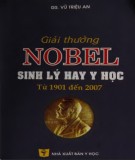 Tìm hiểu về Giải Nobel sinh lý hay y học từ 1901 đến 2007: Phần 2