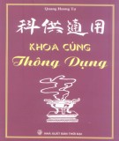 Khám phá khoa cúng thông dụng: Phần 2