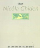 Tìm hiểu về thơ Nicôla Ghiden: Phần 1