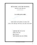 Sáng kiến kinh nghiệm THPT: Một số đề xuất nhằm gây hứng thú tập luyện Thể dục thể thao cho học sinh THPT