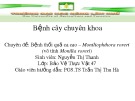 Báo cáo chuyên đề: Bệnh thối quả ca cao – Moniliophthora roreri (vô tính Monilia roreri)