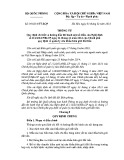 Thông tư số: 09/2016/TT-BQP
