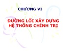 Bài giảng Đường lối cách mạng của Đảng Cộng sản Việt Nam: Chương 6 - Nguyễn Đình Quốc Cường