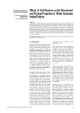 Effects of knit structure on the dimensional and physical properties of winter outerwear knitted fabrics