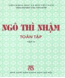 Danh sĩ Ngô Thì Nhậm toàn tập (Tập 5): Phần 1