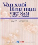 Khám phá Văn xuôi lãng mạn Việt Nam 1887-2000 (Tập IV - 1976-2000): Phần 2