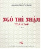 Danh sĩ Ngô Thì Nhậm toàn tập (Tập 3): Phần 1