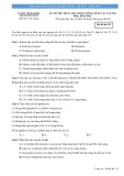 Đề thi thử Trung học phổng thông Quốc gia năm 2016 môn Hóa học (Mã đề thi 132) - Đề số 2