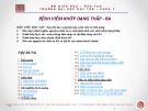 Bài giảng Viêm khớp dạng thấp - ThS. BS Nguyễn Phúc Học