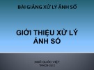 Bài giảng Xử lý ảnh số: Chương 1 - TS. Ngô Quốc Việt
