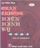 Tiểu thuyết lịch sử - Quan trường hiện hình ký (Tập 3): Phần 1