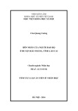 Tóm tắt Luận án Tiến sĩ: Hôn nhân của người Dao Họ ở huyện Bảo Thắng, tỉnh Lào Cai