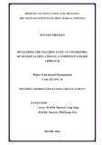 Doctoral dissertation in educational science: Developing the teaching staff at universities of technical education in a competency based approach