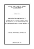 Research on agro-biological characteristics of some pomelo lines/varieties and technique measures for the promising pomelo lines in Thai Nguyen Province