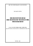Luận án Tiến sĩ Khoa học chính trị: Đảng Cộng sản Việt Nam lãnh đạo chống “diễn biến hòa bình” trên lĩnh vực tư tưởng trong giai đoạn hiện nay