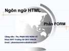 Bài giảng Thiết kế Web: Chương 3 - ThS. Phạm Đào Minh Vũ