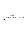 Bài giảng Nguyên lý thống kê kinh tế - Trần Kim Thanh