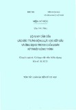 Tóm tắt luận án Tiến sỹ cơ học: Độ nhạy cảm của các đặc trưng động lực học kết cấu và ứng dụng trong chẩn đoán kỹ thuật công trình