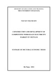 Summary of doctoral economic thesis: Construction and development of competitive wholesale electricity market in Vietnam