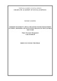 Brief of economic PhD thesis: Mobilize investment capital for socioeconomic development of ethnic minorities and mountainous regions of Vietnam from 2010 to 2020