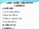 Bài thuyết trình: Marketing Mix cho cà phê Trung Nguyên