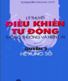 Tìm hiểu lý thuyết điều khiển tự động thông thường và hiện đại (Quyển 2: Hệ xung số): Phần 1