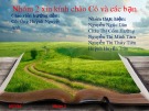 Bài thuyết trình Ảnh hưởng của xâm nhập mặn đến an ninh lương thực