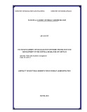 Abstract of doctoral dissertation in public administration: State management of socialisation of forest protection and development in the central highlands of Vietnam