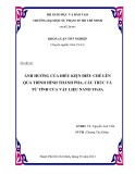 Khóa luận tốt nghiệp Hóa vô cơ: Ảnh hưởng của điều kiện điều chế lên quá trình hình thành pha, cấu trúc và từ tính của vật liệu Nano YFeO3