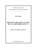 Luận văn Thạc sĩ Vật lý: Tính toán che chắn an toàn bức xạ cho phòng máy CT