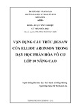 Khóa luận tốt nghiệp Hóa học: Vận dụng cấu trúc Jigsaw của Elliot Aronson trong dạy học phần Hóa vô cơ lớp 10 Nâng cao
